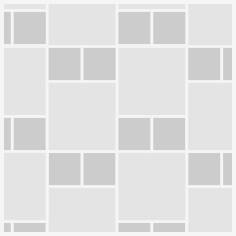 Staggered Tile 2-4-2 Layout 3D Model