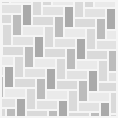Fishbone Pattern 3D Model