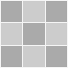 Staggered tile