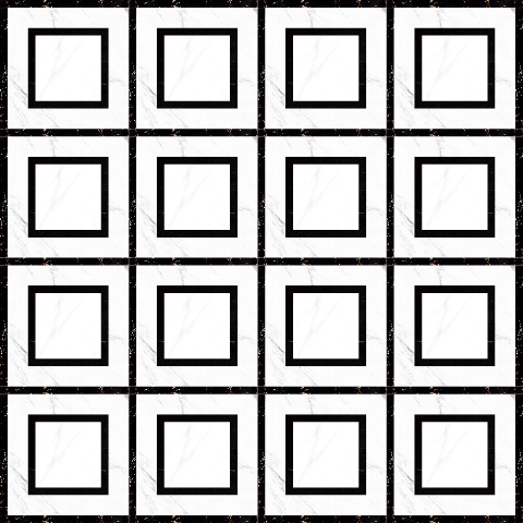 Complex Stone Mosaic 3D Model