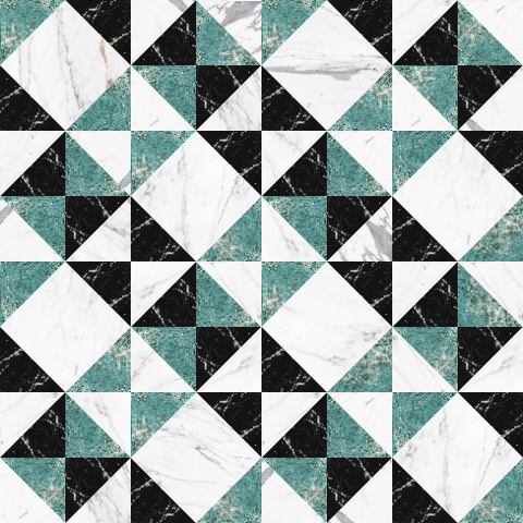 Complex Splicing 3D Model for Modern Interiors