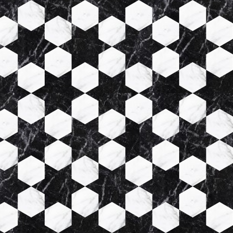 Complex Splicing Design 3D Model for Interiors