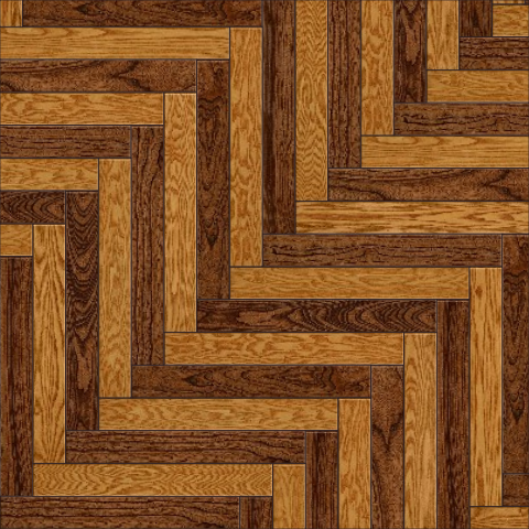 Wood Mosaic 3D Model