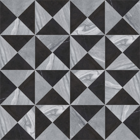 Complex Stone Mosaic 3D Model