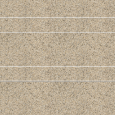 Deep Seams Double Horizontal Grid 3D Model in Earth Color for Exterior Walls