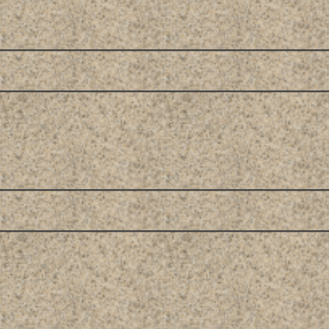 Glued Seam Double Horizontal Grid 3D Model in Gray