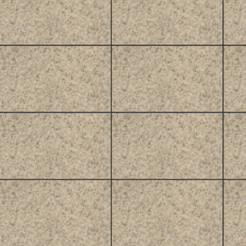 Gray Flat Seam Tic-Tac-Toe Grid 3D Model for Exterior Designs