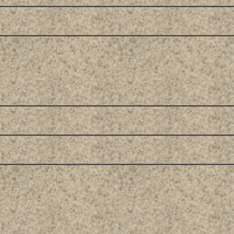 Flat seam three horizontal lattice