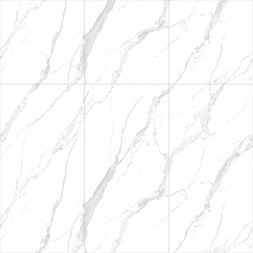 White Infinite Continuous Pattern Stone Slab 3D Model