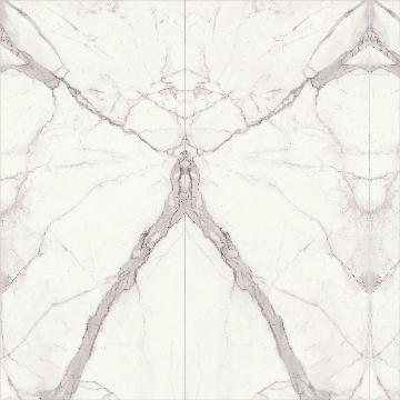 Gray Snowflake White Mirror 3D Model for Elegant Spaces