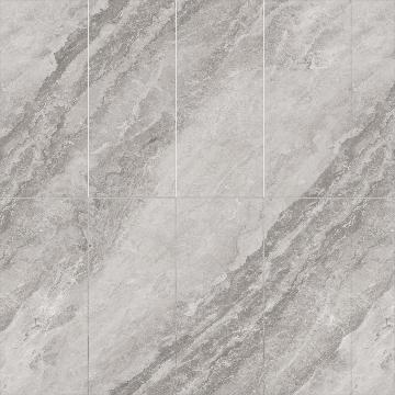 SK Tiles Normandy Gray 3D Model - Continuous Pattern