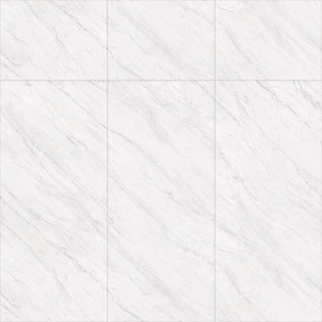 White marble texture tile pattern with grey veins on white background