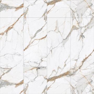 Marble Tile 3D Model in Brown for Stylish Interiors